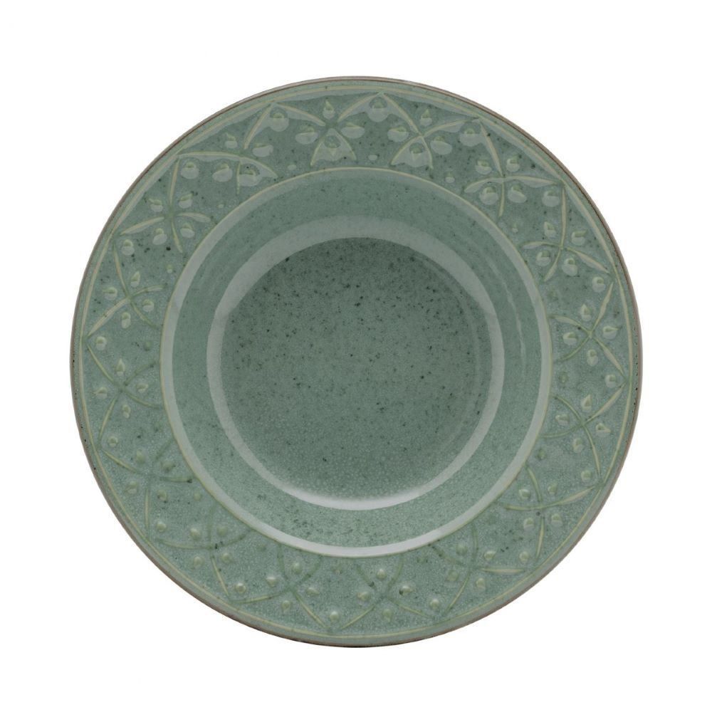 Prato Fundo Mendi Malaquita Oxford 23Cm - MENDI MALAQUITA