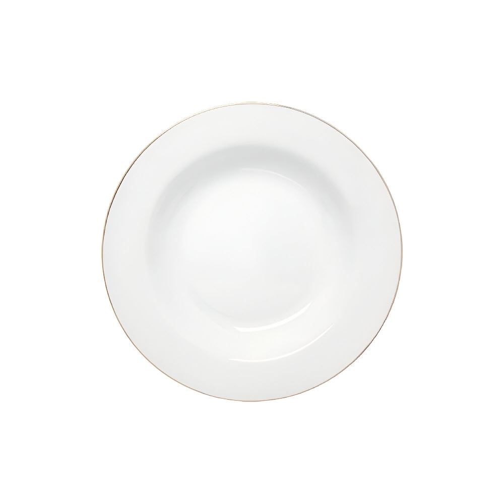 Prato Fundo Royal Hauskraft 22 Cm - Filete Dourado