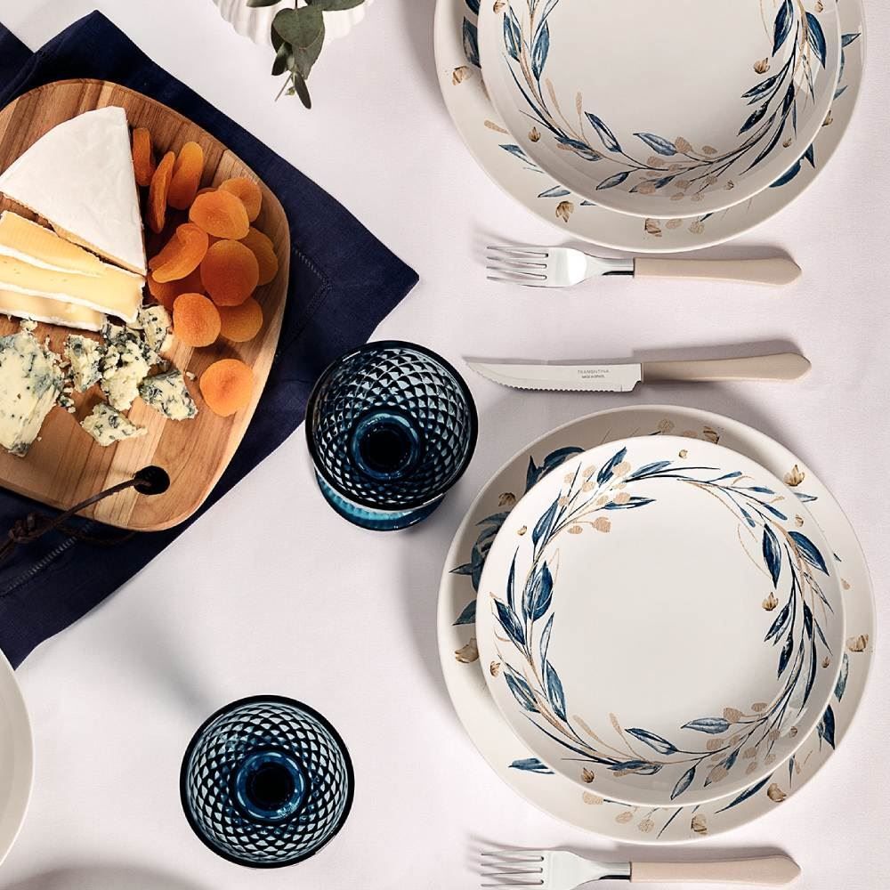 Prato Fundo Tramontina De Porcelana 22Cm - Ana Flor