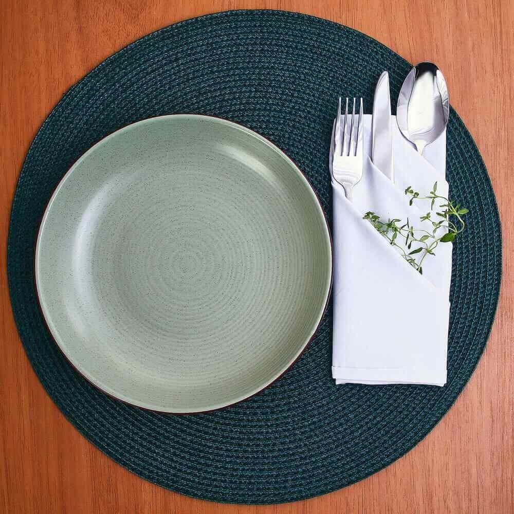 Prato Fundo Wave Havan Casa 21,5Cm - Verde Fosco