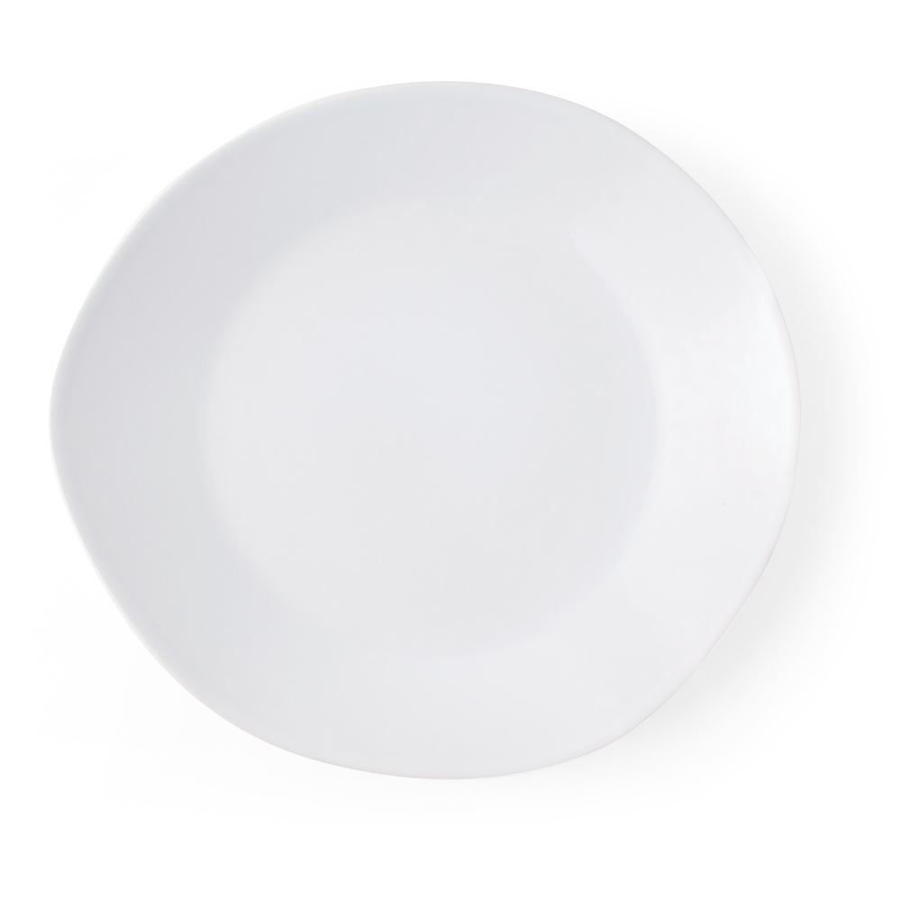 Prato Raso Cerâmica Soho Noah 30Cm - Branco