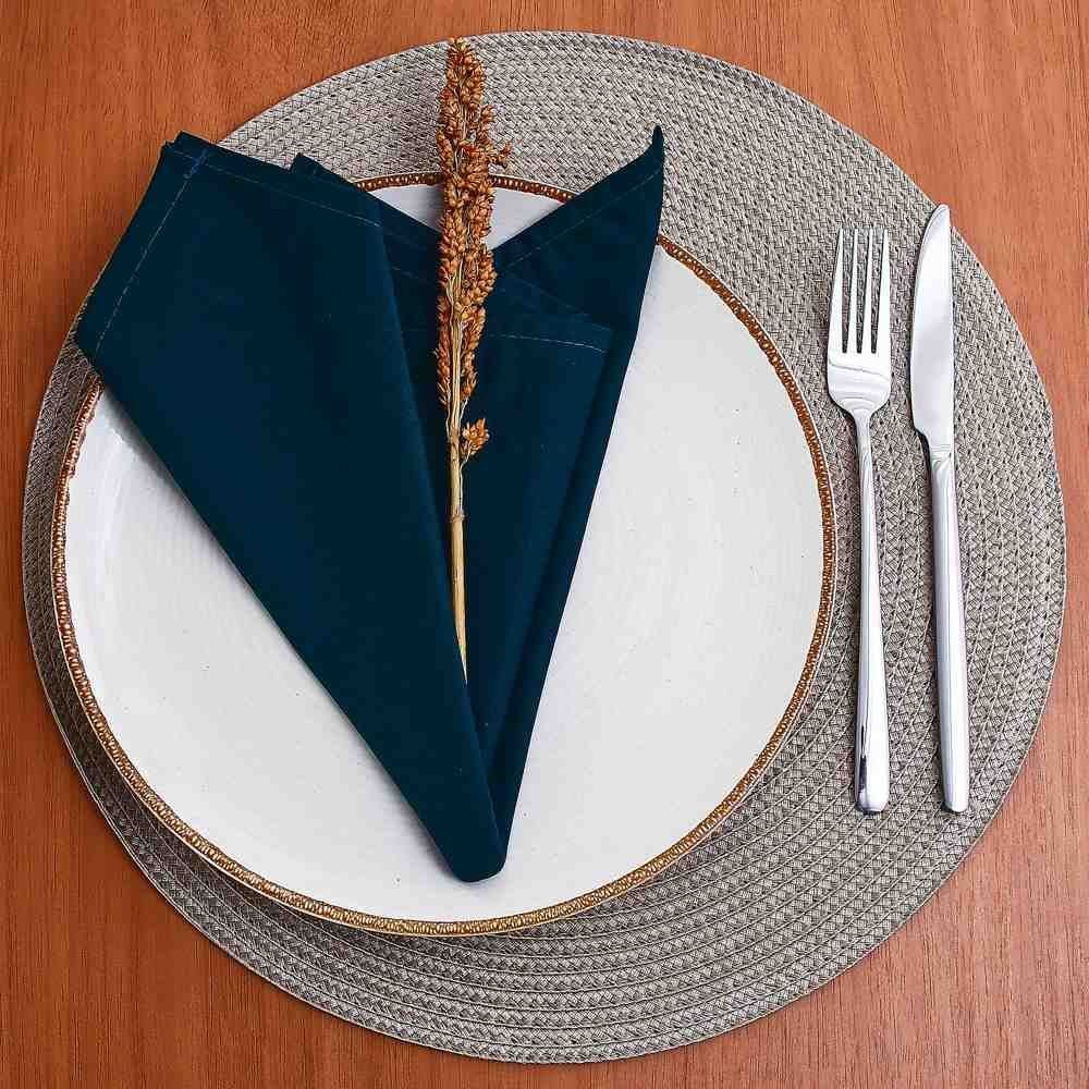 Prato Raso Cerâmica Wave Havan Casa 27Cm - Bege Brilhoso