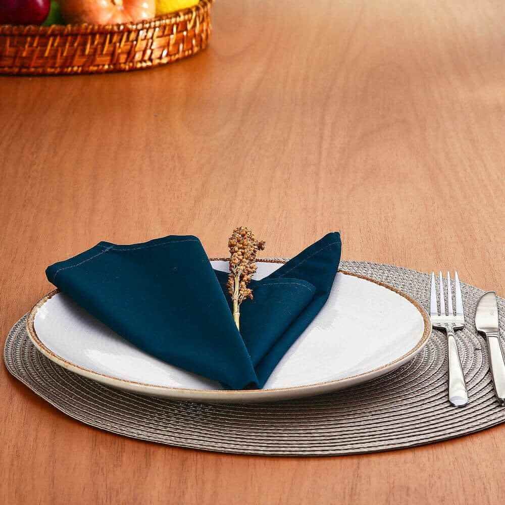 Prato Raso Cerâmica Wave Havan Casa 27Cm - Bege Brilhoso