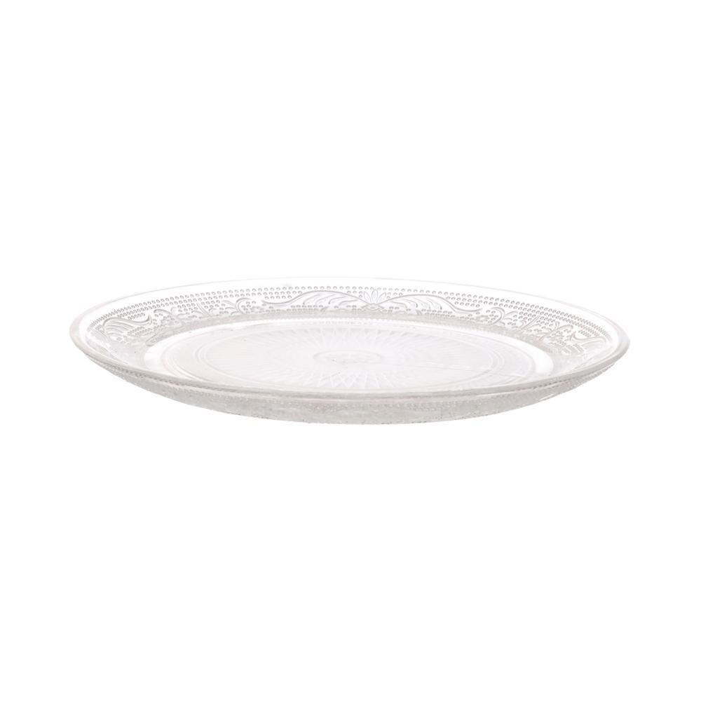 Prato Raso De Vidro 18Cm Hauskraft - HAUSKRAFT
