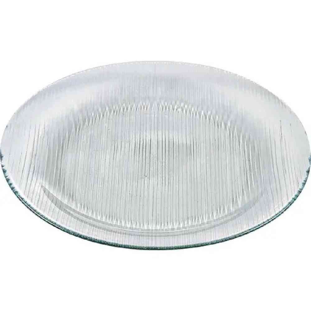 Prato Raso Diamante Duralex Vidro 23Cm  - Transparente
