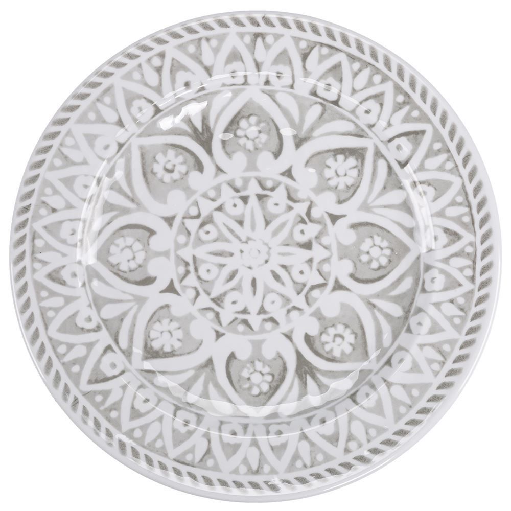 Prato Raso Melamina Havan Casa 28Cm - Boho