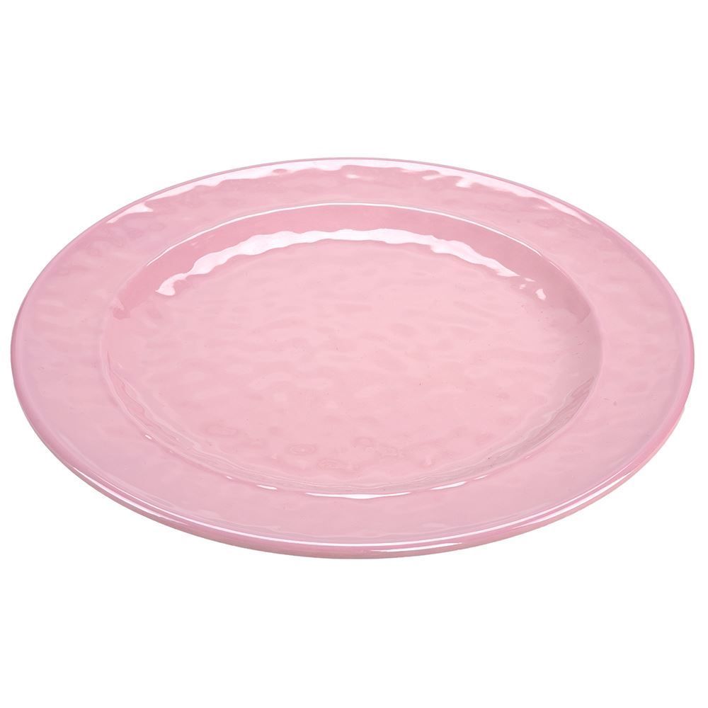 Prato Raso Melamina Havan Casa 28Cm - Rosa