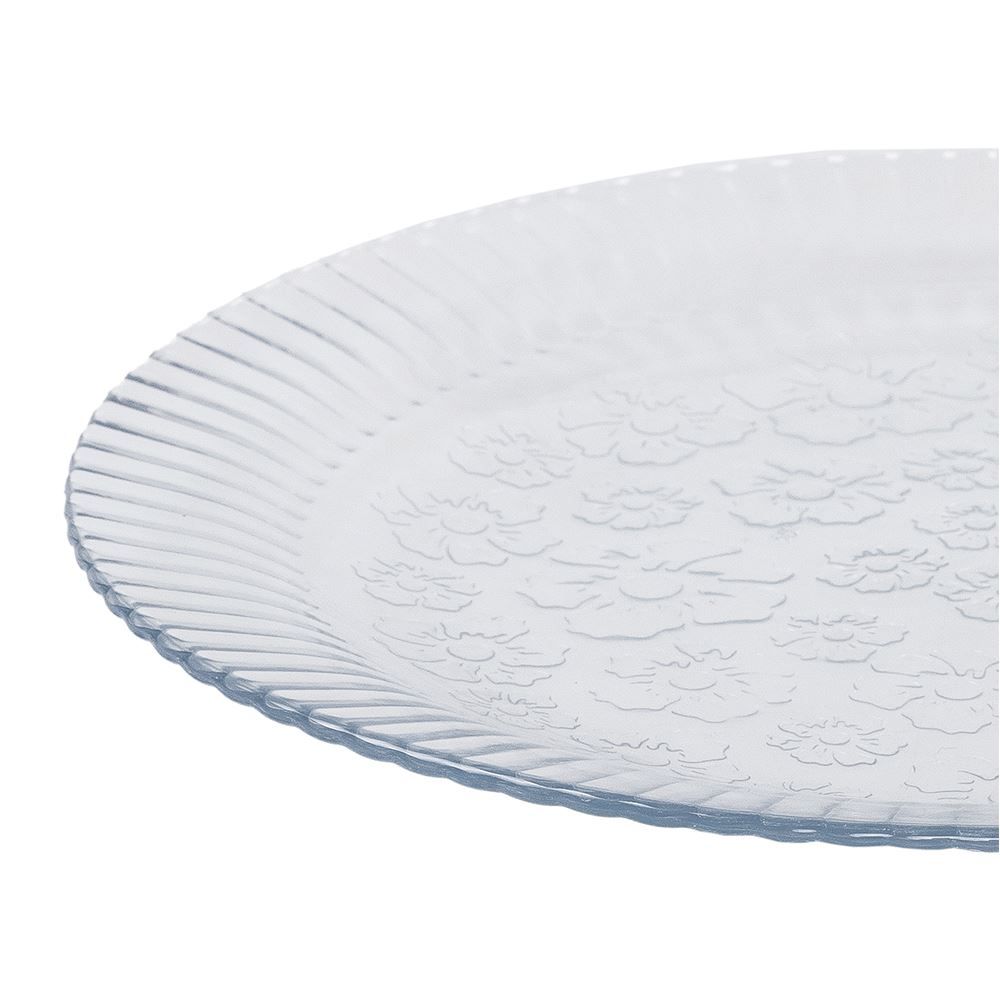 Prato Raso Nadir Primavera 23Cm - Vidro
