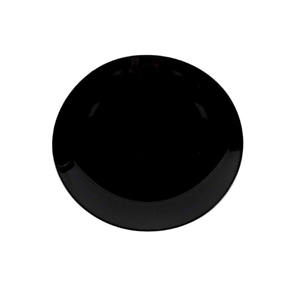 Prato Sobremesa Opaline 21,8Cm - Preto
