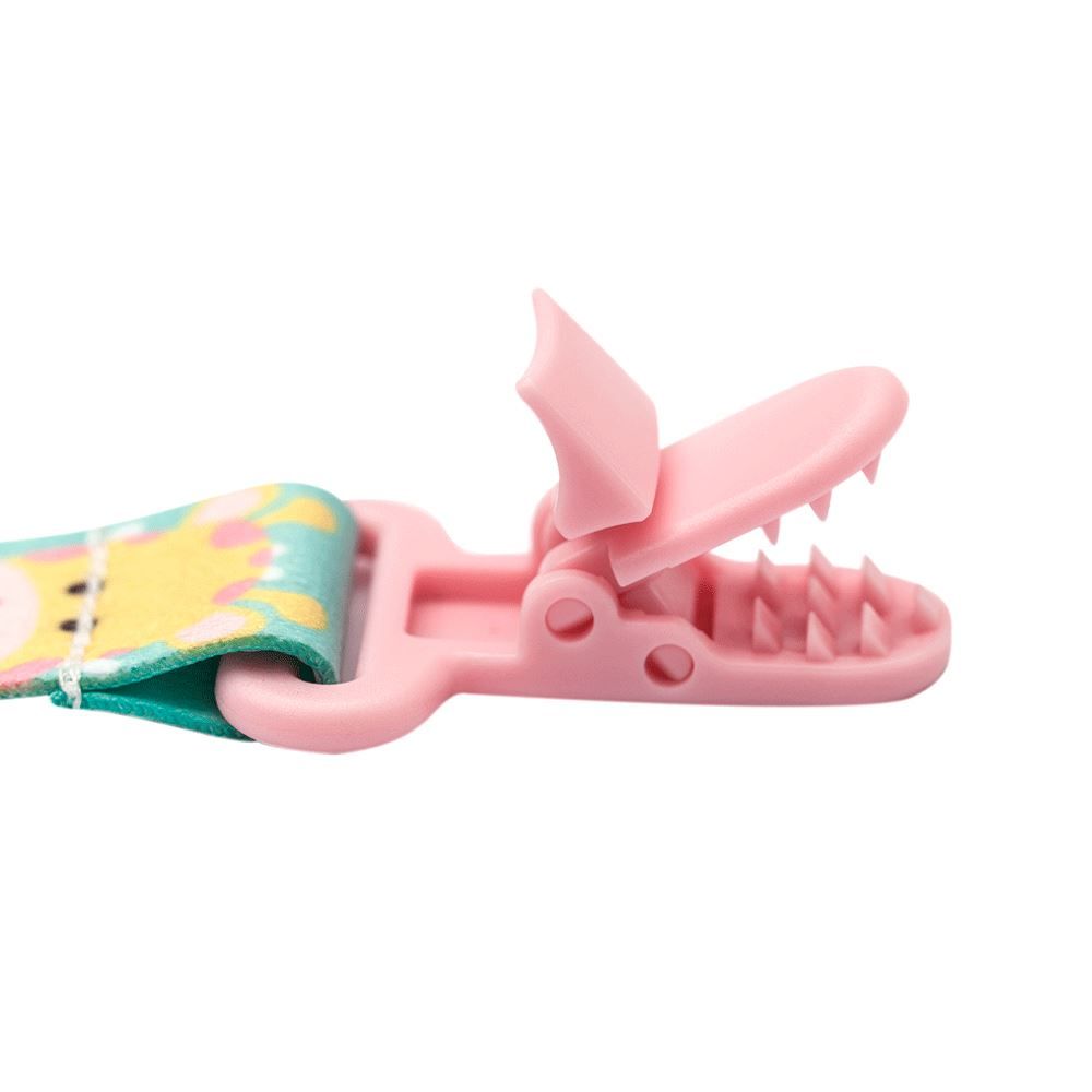 Prendedor De Chupeta Animal Fun Buba - Girafa