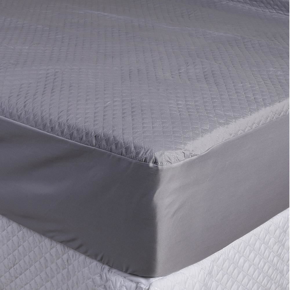 Protetor De Colchão Solteiro Impermeável Havan Casa - Cinza