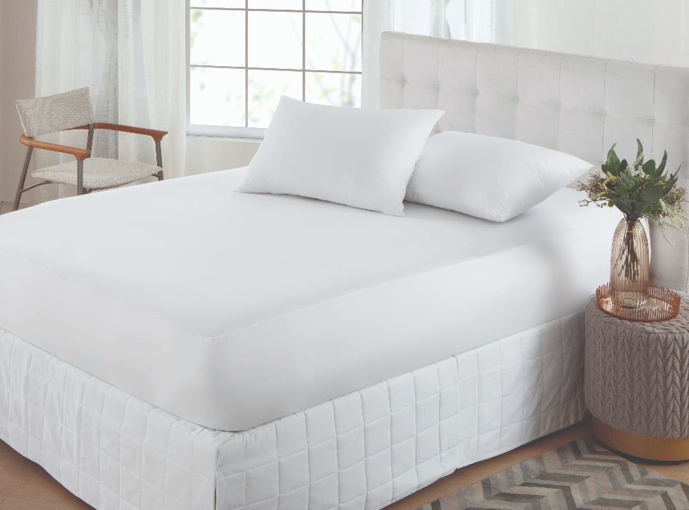 Protetor Para Colchão Malha Gel Queen - BRANCO