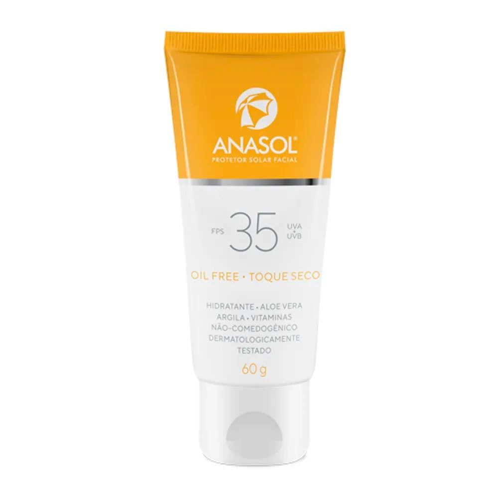 Protetor Solar Facial FPS35 Anasol  - 60g