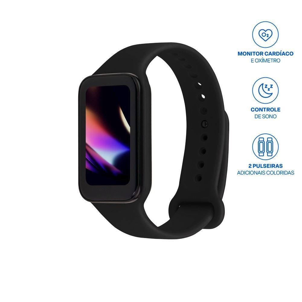 Pulseira Multi Smartband B2 Wr200 - Preto