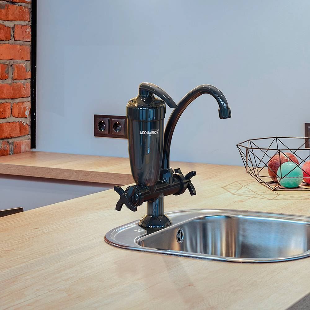 Purificador De Água Acquabios De Bancada - Preto