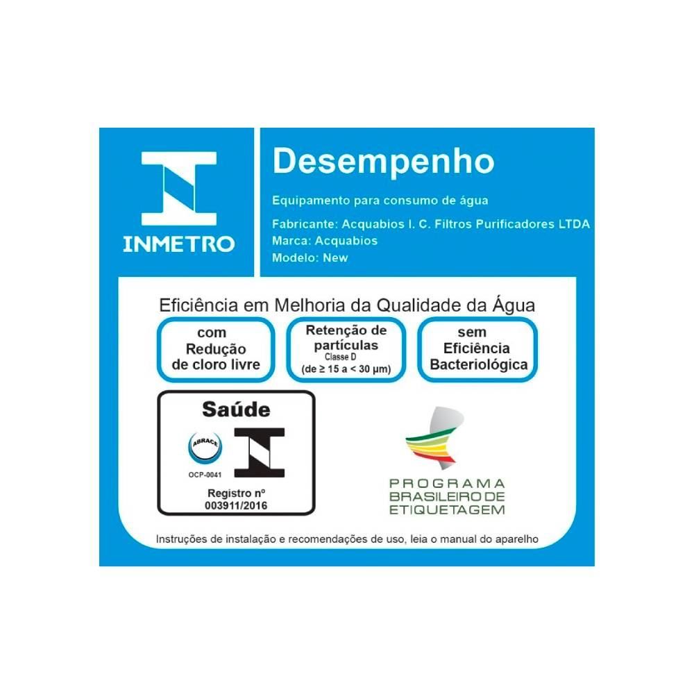 Purificador De Água Acquabios De Bancada - Branco