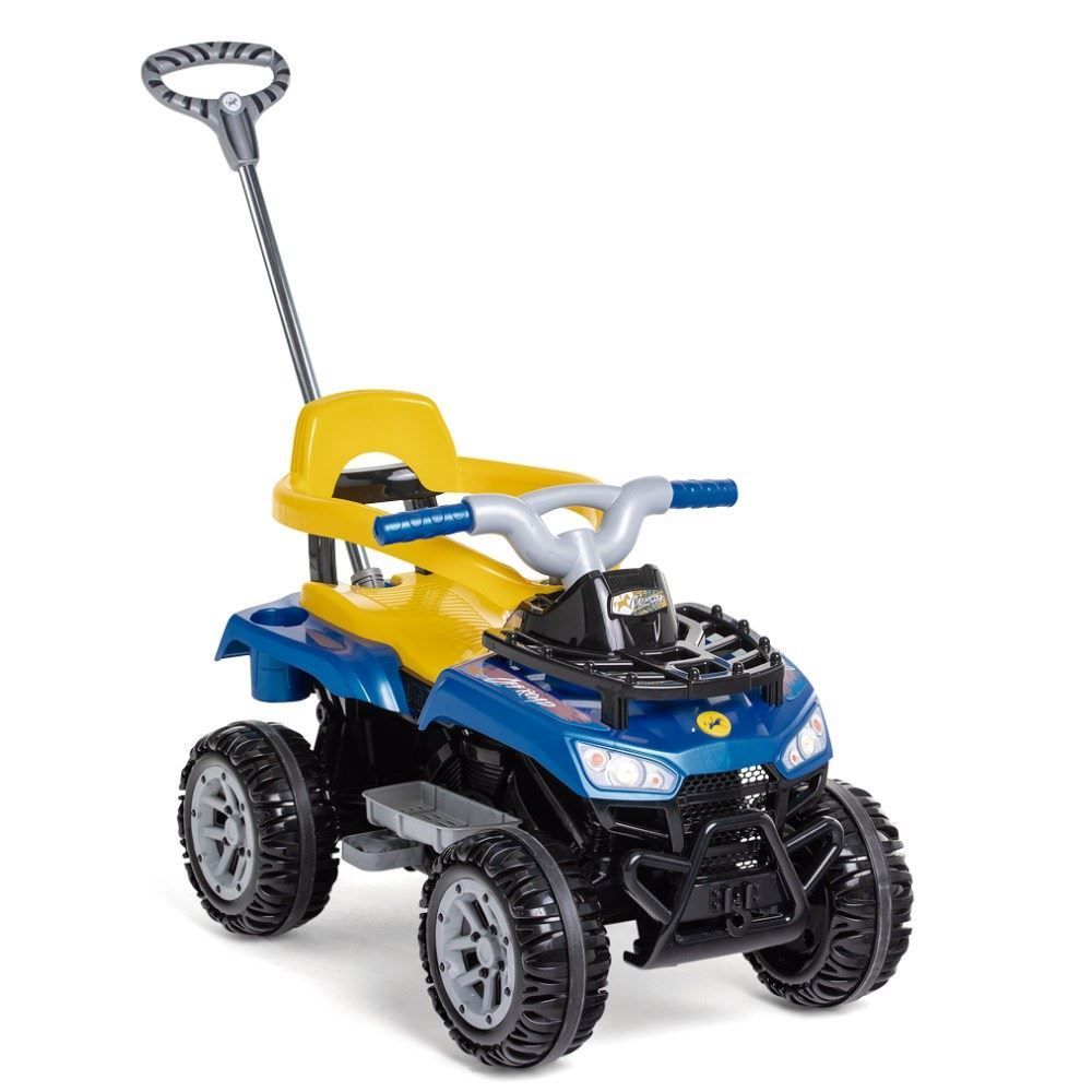 Quadriciclo Carro Cross Up Pedal e Passeio Calesita - Azul