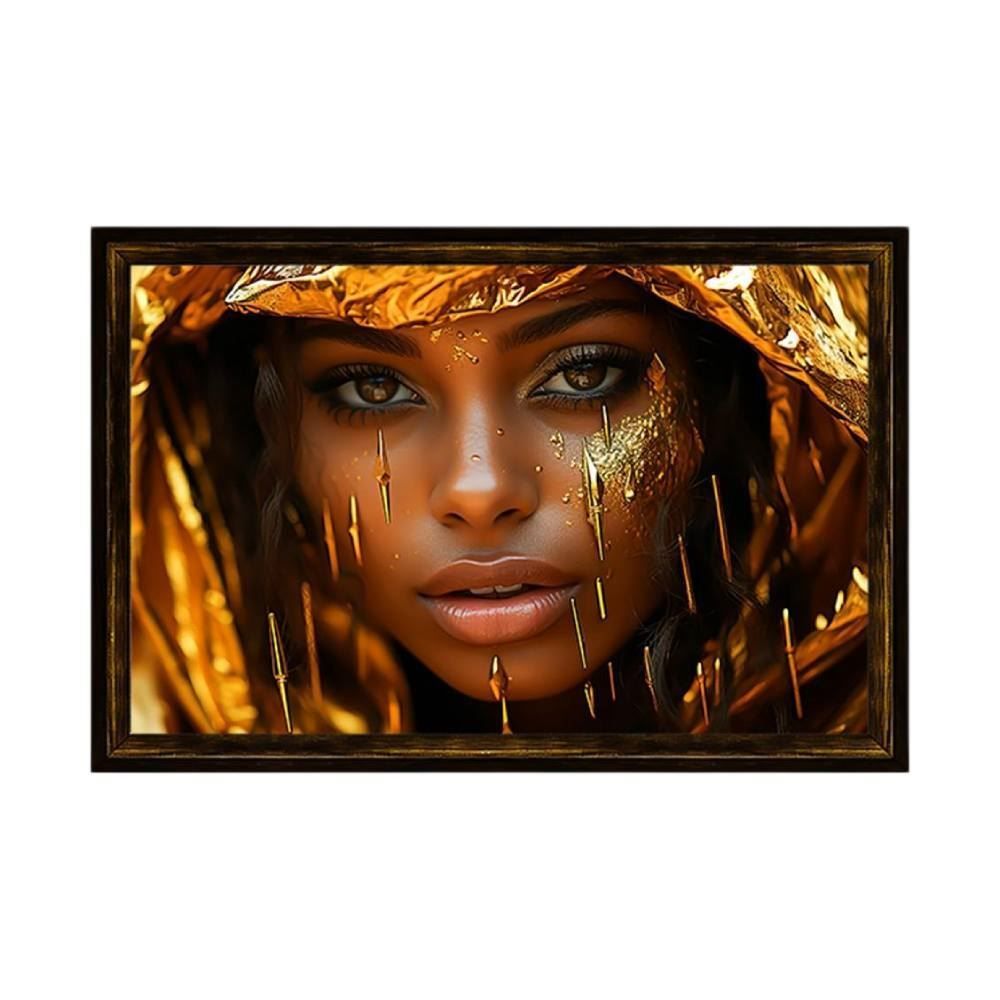 Quadro Decorativo Resinado Moldura 40X60cm Genaro - Sortido