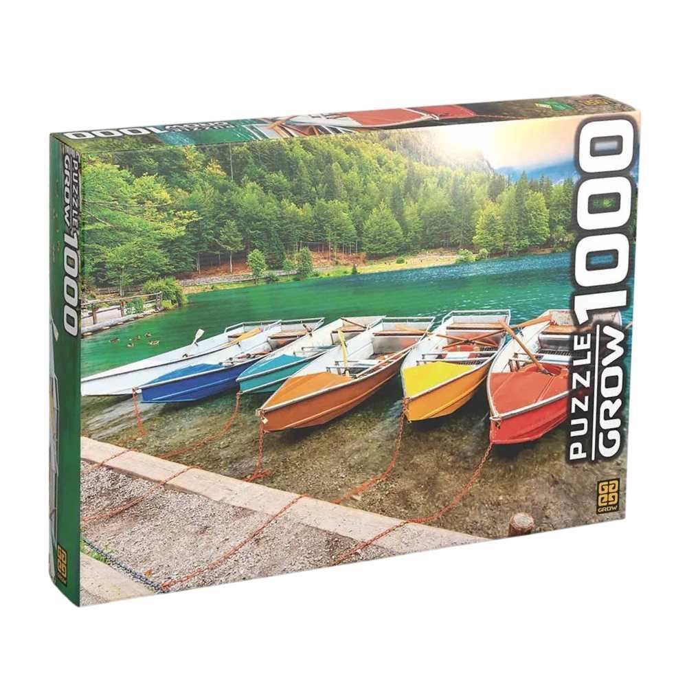 Quebra-Cabeça 1000 Peças Lagos De Fusine Grow - Colorido