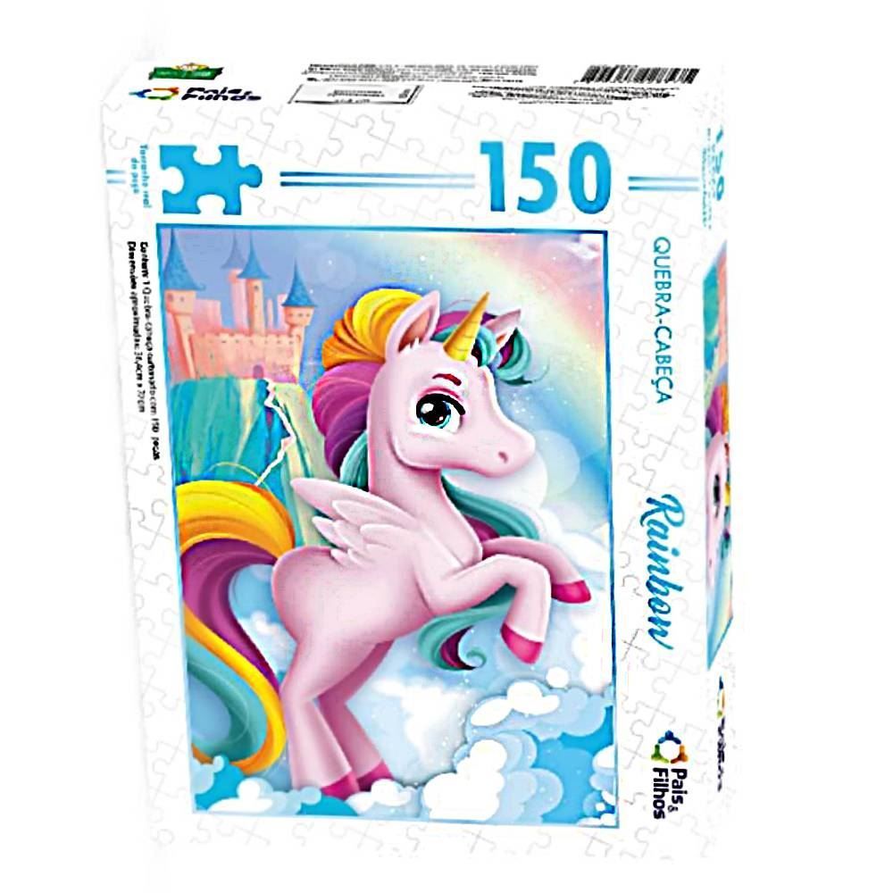 Quebra Cabeça 150 Peças Rainbow Pais E Filhos - 2976