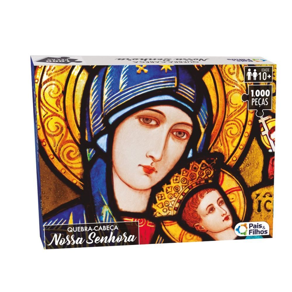 Quebra-Cabeça Nossa Senhora 1000 Peças Pais & Filhos - 0983