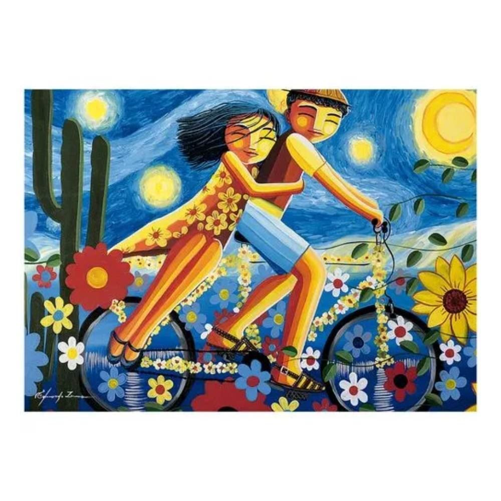 Quebra Cabeça Passeando Sob O Céu 1000 Peças Grow - 04600