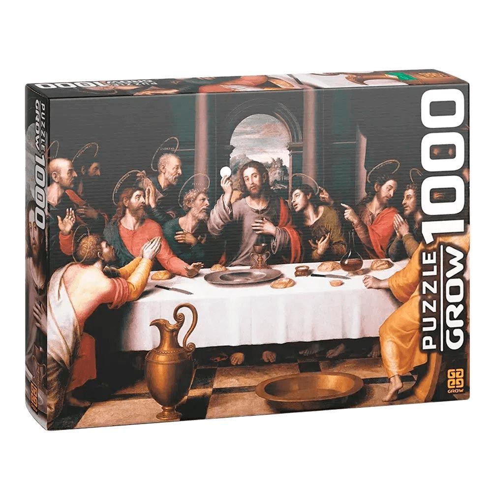 Quebra-Cabeça Santa Ceia 1000 Peças Grow - 01393