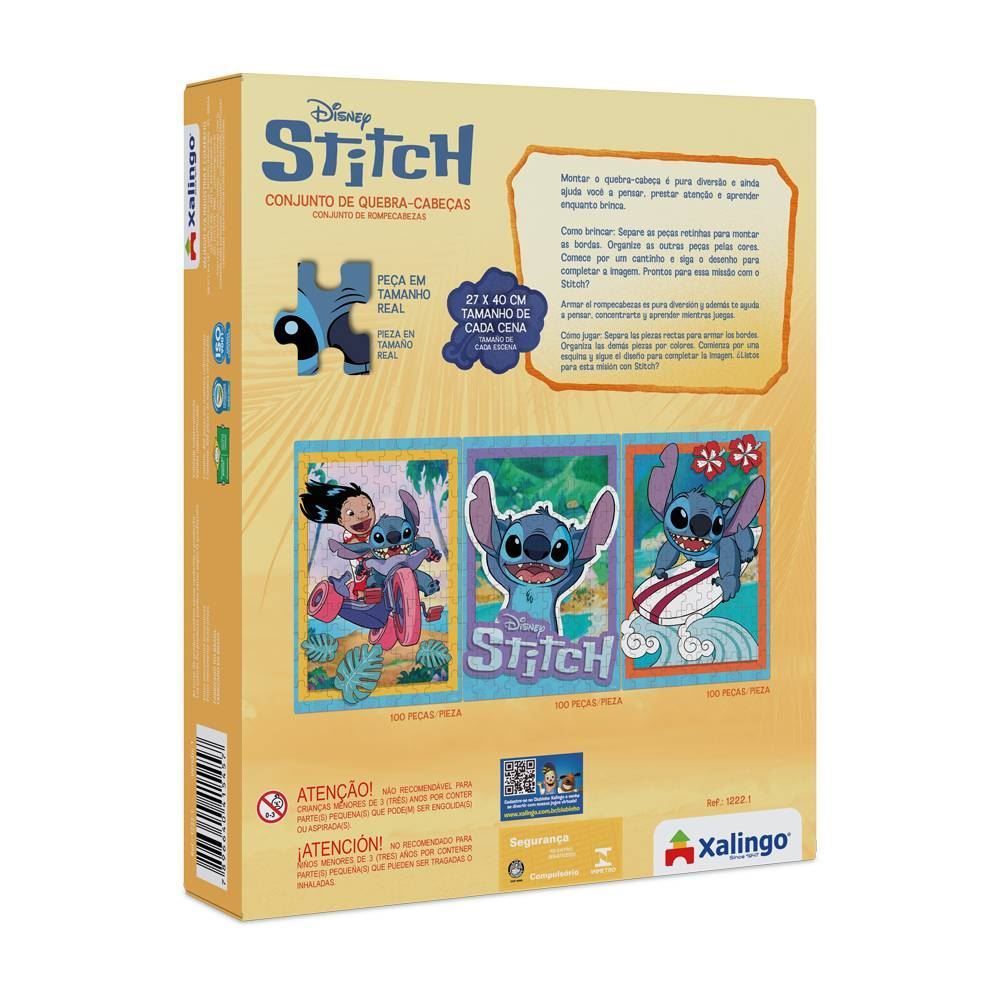 Quebra Cabeça Stitch Xalingo - 1222.1