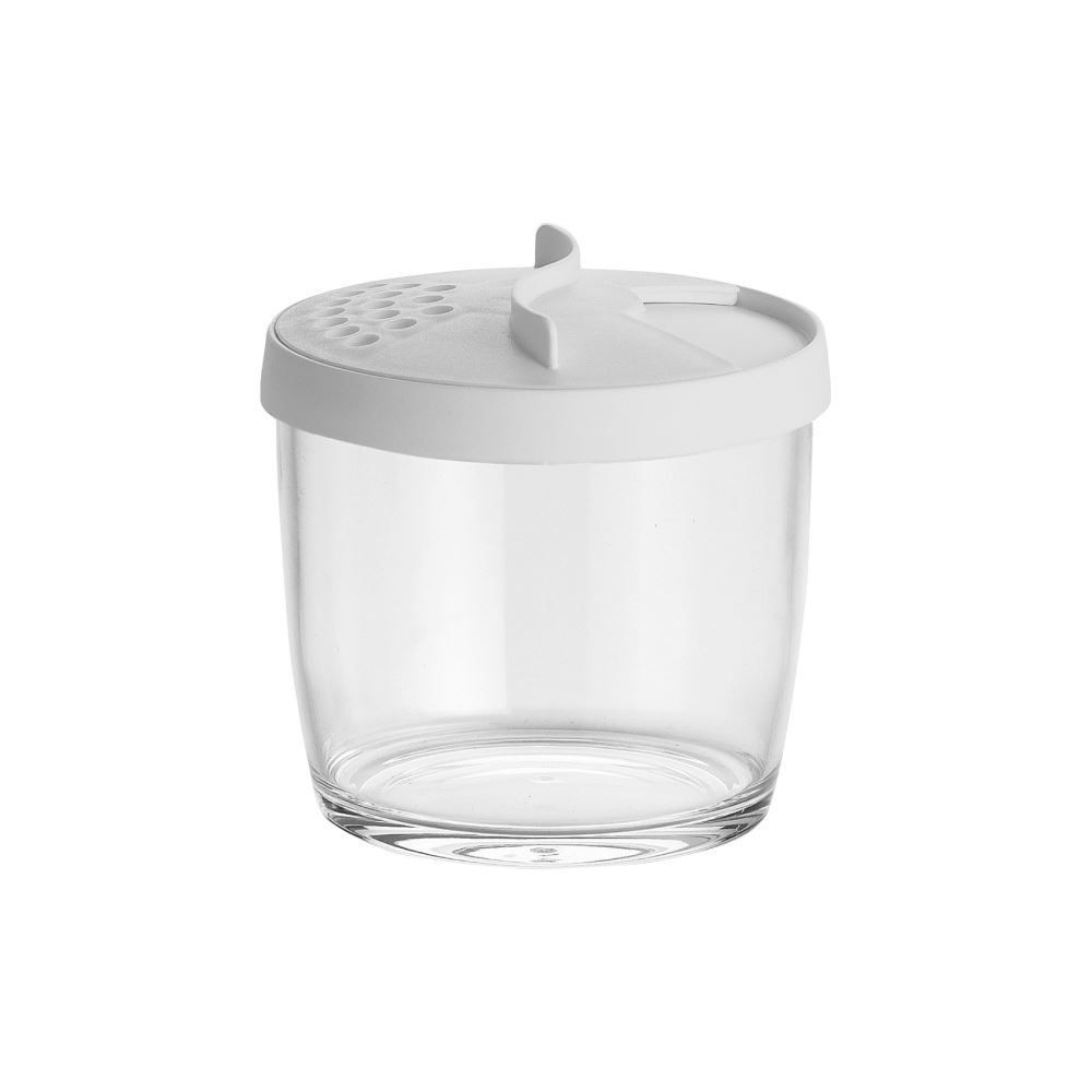 Queijeira Farinheira De Plástico Ou 350 Ml - Branco