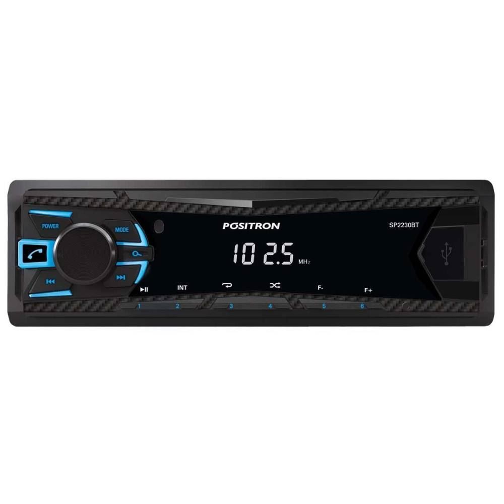 Rádio Automotivo Mp3 Player Sp2230 Com Bluetooth Positron - 1 DIN