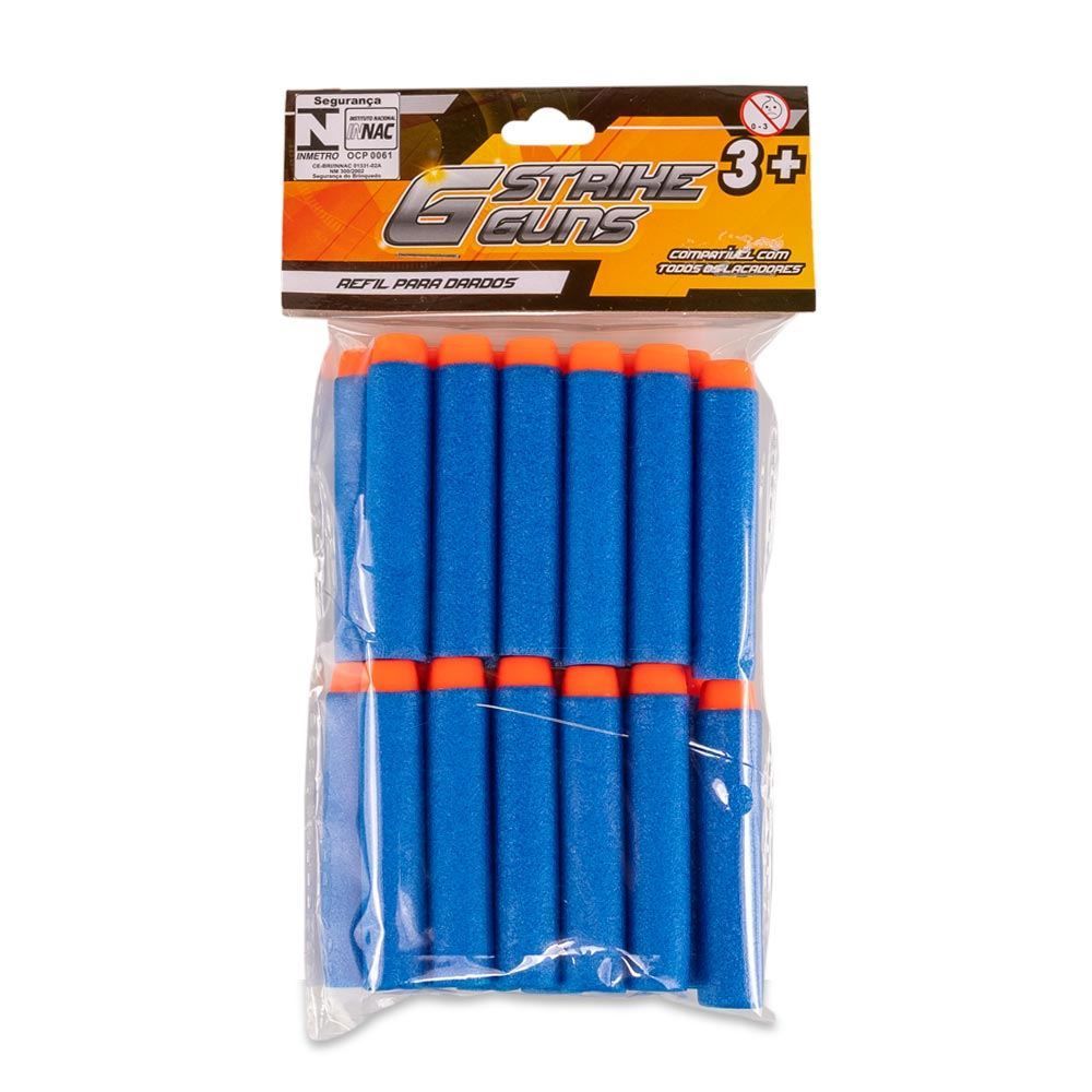 Refil De Dardos Havan Toys - Azul