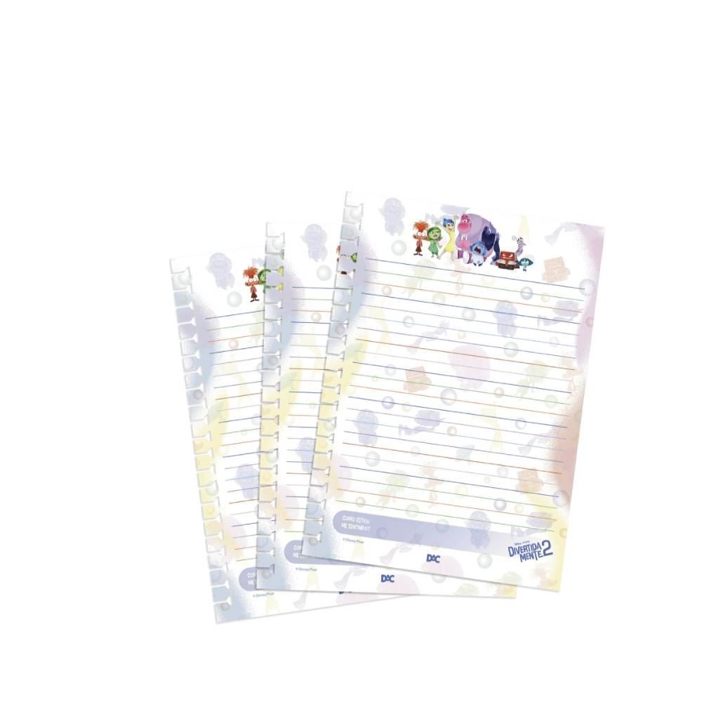 Refil Para Caderno Smart Divertidamente Dac - 48 Folhas