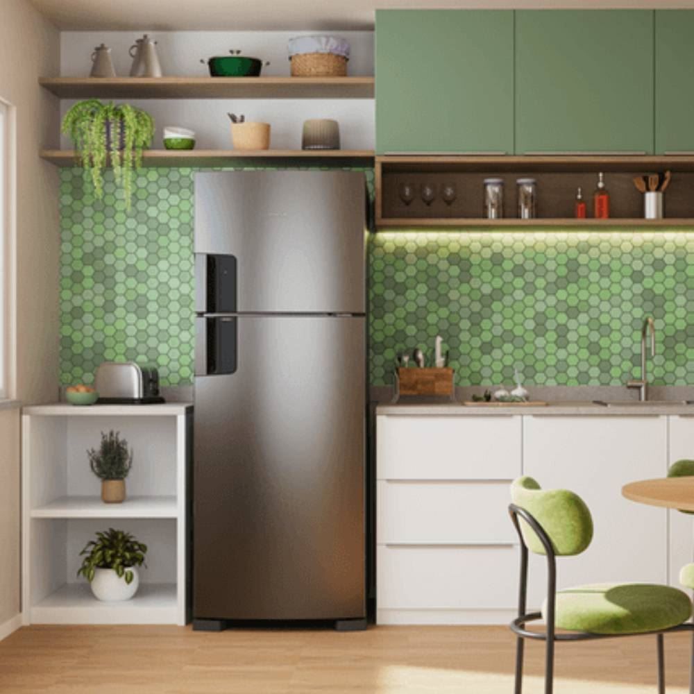 Refrigerador Geladeira Consul Inox Duplex 451 Litros CRM53FB