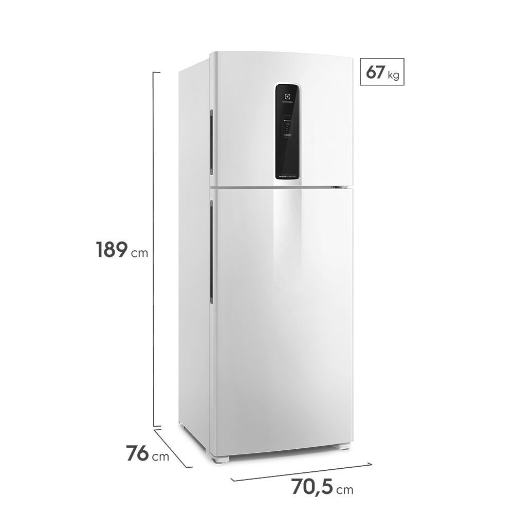 Refrigerador Geladeira Electrolux Frost Free Inverter 480 Litros It70 - Bivolt