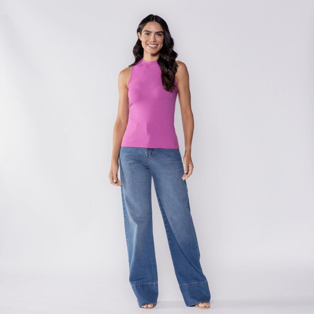 Regata Feminina Canelada Patricia Foster