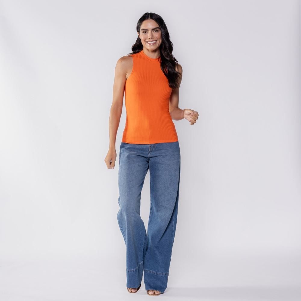 Regata Feminina Canelada Patricia Foster