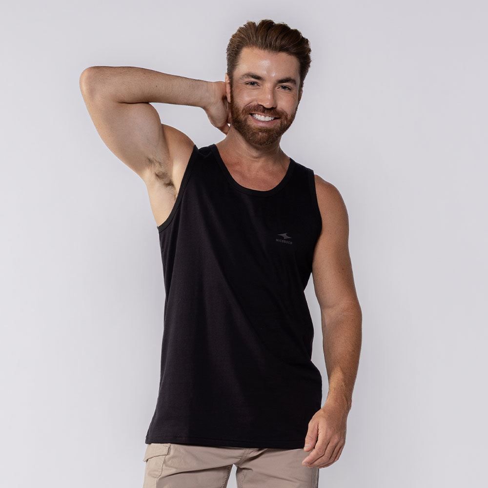 Regata Masculina De Algodão Nicoboco