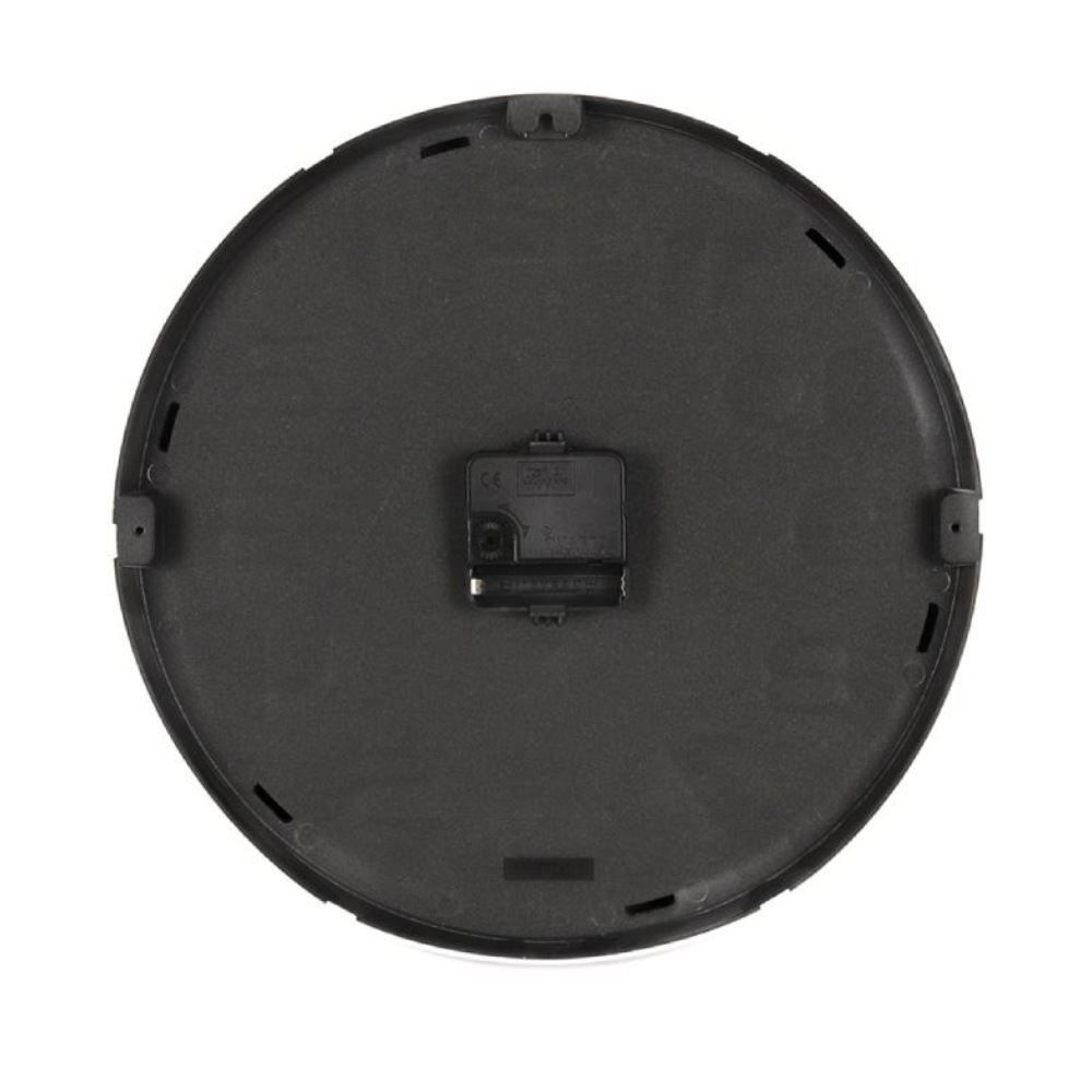 Relógio De Parede Com Branco Nuvem Havan Casa 30 Cm - Preto 