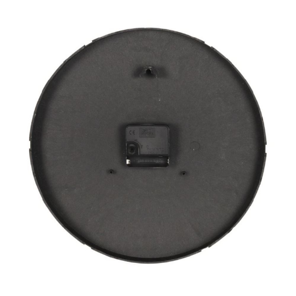 Relógio De Parede Com Fundo Prateado Havan Casa 30 Cm - Rosé Gold