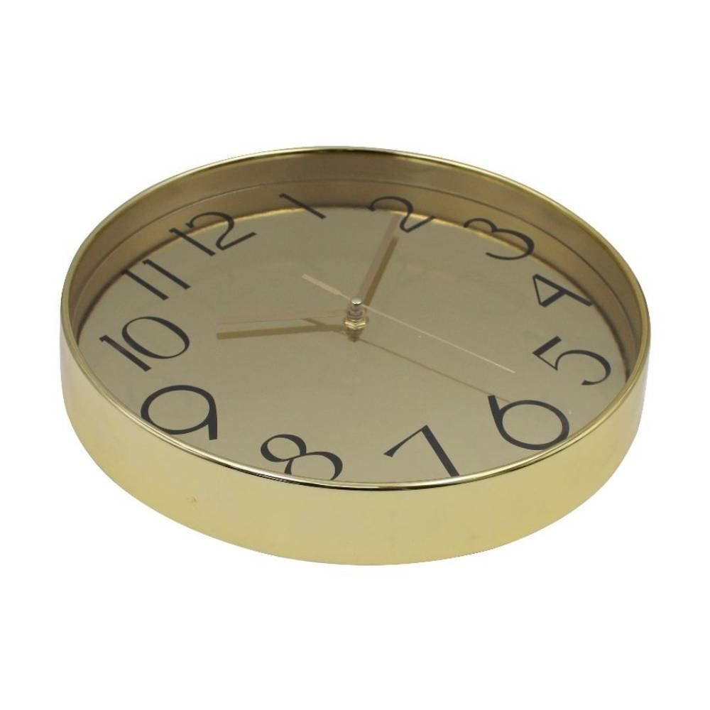 Relógio De Parede Dourado Havan Casa - 30cm