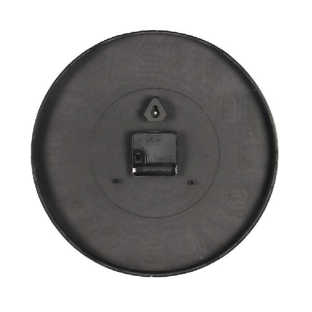 Relógio De Parede Redondo Havan Casa 30 Cm - Preto 