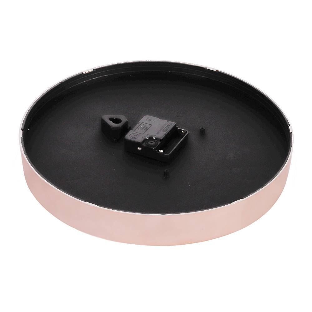 Relógio de Parede Redondo Havan Casa 30Cm - Ouro Rose