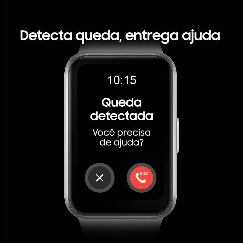 Relógio Galaxy Fit 3 Samsung Tela 1,6 Polegadas Amoled - Prata