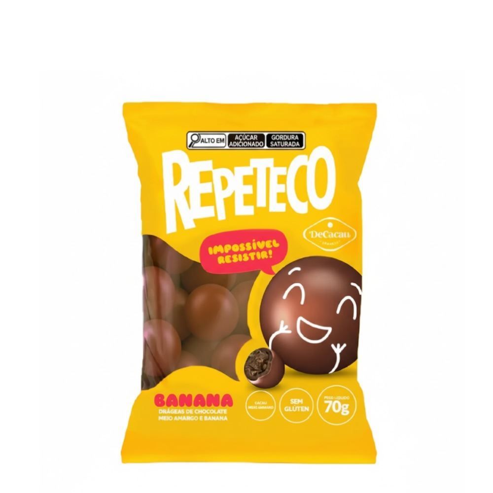 Repeteco De Banana Decacau - 70g