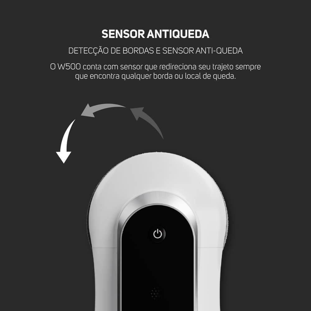 Robô De Limpeza Wap Robot W500 Policleaner Com Bateria De Emergência - Bivolt