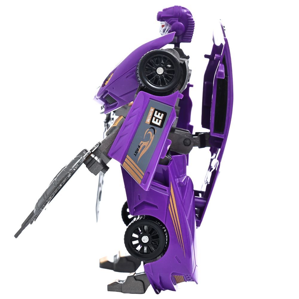 Robô Transformador Roxo Havan Toys - HBR0366