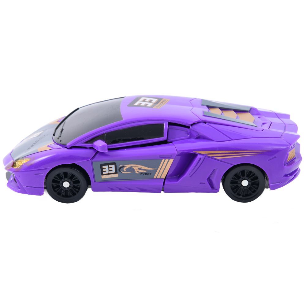Robô Transformador Roxo Havan Toys - HBR0366