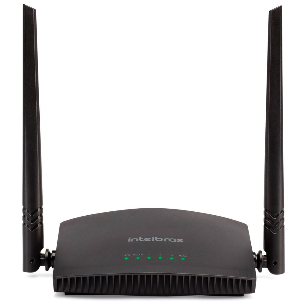 Roteador Wireless Rf 301K 300Mbps Intelbras - Preto