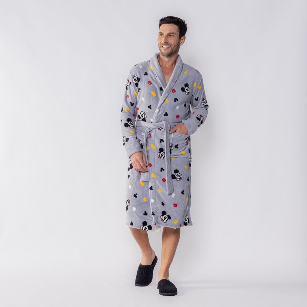 Roupão Adulto Unissex Disney Microfibra G - Mickey