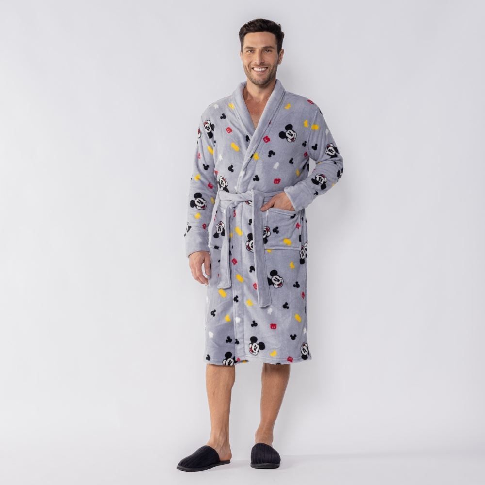 Roupão Adulto Unissex Disney Microfibra P - Mickey